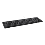 Dell multimedia wired keyboard kb216 black Front View