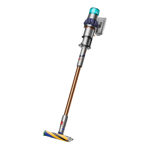 Dyson v15 detect extra cordless portable vacuum cleaner prussian blue bright copper Full View