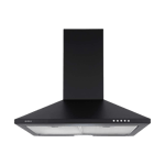 Elica Strip CF 60 Nero Wall Mounted Chimney Black front