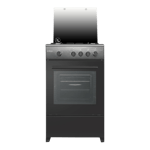 Elica f3402 ngrb cooking range built in 4 burner hob black Front View
