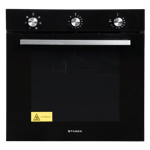 Faber 80 l built in microwave oven fbio 80l 6f bk black Front View