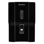 Faber genius crystal ro uv alkaline water purifier 7 l black Front View