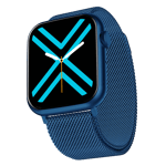 Fire boltt metal matrix smartwatch blue Front View