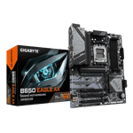 Gigabyte b650 eagle ax wifi gaming rgb amd atx with am5 gaming motherboard black Full View