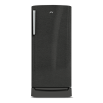 Godrej 184 l direct cool single door 2 star refrigerator rd emarvel 207b tdf fs st fossil steel Front View