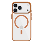 Gripp clarion case with magsafe for apple iphone 17 pro vivid orange Back View