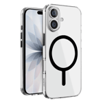 Gripp clear xtreme case with magsafe for apple iphone 17 cool black Front Back View