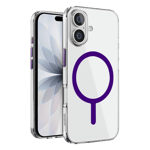 Gripp clear xtreme case with magsafe for apple iphone 17 lilac Front Back View