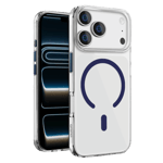 Gripp clear xtreme case with magsafe for apple iphone 17 pro midnight blue Front Back View