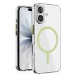 Gripp clear xtreme case with magsafe for apple iphone 17 safe green Front Back View