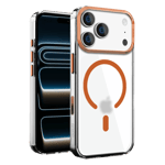Gripp stellar case with magsafe for apple iphone 17 pro max vivid orange Front Back View