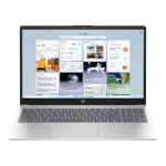 HP Intel Core Ultra 5 Windows 11 Home Laptop 15 fd1254TU Natural Silver 16GB 512GB side view