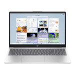 HP Intel Core i7 13th Gen Windows 11 Home Laptop 15 fr0046TU Natural Silver 16GB 512GB front viewww