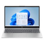 HP intel core i7 13th gen windows 11 home laptop 15 fr0025tu natural silver 16gb 512gb Front View Image