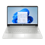 HP intel core i7 13th gen windows 11 home laptop 15 fr0025tu natural silver 16gb 512gb Front View