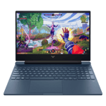 HP victus gaming amd ryzen 9 8945hs windows 11 home laptop 15 fb3025ax performance blue 16gb 1tb Front View