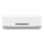 Haier 1 6 ton 5 star wi fi inverter split ac hs19gmzaiw5bn 1 6 ton 5 star Front View