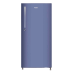 Haier 190 l direct cool single door 2 star refrigerator hrd 2102brb p radish blue Front View