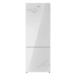 Haier 276 l bottom mounted frost free double door refrigerator hrb 2964pmg e mirror glass Front View