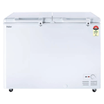 Haier 324 l double door convertible freezer hfc 350dm5 white Front View