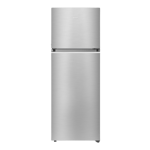Haier 358 l frost free double door 3 star refrigerator hrf 4083bis p inox steel Front View Image