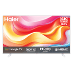 Haier 4k ultra hd google smart tv h65k85fux 65 inch Front View