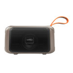 HapiPola Fusion 5W Bluetooth Speaker Brown side view