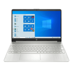 Hp 15s intel core i3 11th gen windows 11 home laptop 15s fr2515tu natural silver 8gb 512gb Front View