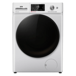 IFB 8 0kg fully automatic front load washing machine senator sxn 8012k silver Front View