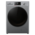 IFB 9 0kg fully automatic front load washing machine executive msn 9014k cms metallic silver Front View