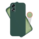 Inbase cloth silicon case for oppo a38 4g green Front Back View