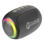 Inbase torque 8w bluetooth speaker black Front Left View