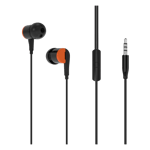 Itel iep l20 pro 3 5mm wired earphone black Full View