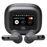 JBL live beam 3 anc true wireless black Front View