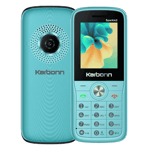 Karbonn sparkle 2 sea green black Front Back View