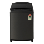 LG 10kg fully automatic top load washing machine thd10swp platinum black Front View