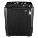 LG 11 5kg semi automatic top load washing machine p115aslaz black Front View