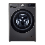 LG 11 Kg Fully Automatic Front Load Washing Machine FHP1411Z9B Black Steel Front