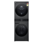 LG 13 0kg 10 0kg fully automatic washer dryer combo washtower fwt1310pb platinum black Front View