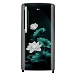 LG 201 l direct cool single door 3 star refrigerator gl b211held aelzebn emerald lotus Front View