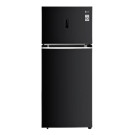 LG 398 l frost free double door 3 star refrigerator gl t422vesx eeszebn ebony sheen Front View