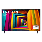 LG 4k ultra hd smart led ai tv ut90 43 inch Front View