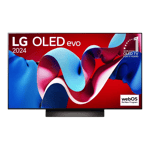 LG 4k ultra hd smart oled evo tv c4 48 inch Front View