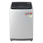 LG 7 0kg fully automatic top load washing machine t70ajsf1z middle free silver t70ajsf1z Front View