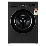 LG 9 0kg fully automatic front load washing machine fhb1209z4b black Front View