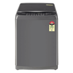 LG 9 0kg fully automatic top load washing machine t90ajmb1z middle black Front View