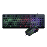 Lapcare champ lgc 012 rgb gaming wired keyboard and mouse combo black Full View