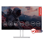 Lenovo fhd ips monitor l27i 4a white 27 inch Front View