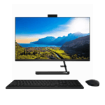 Lenovo ideacentre all in one 3i intel core i5 12th gen windows 11 home desktop pc f0gh00mhin black 8gb 512gb Front Side View 01