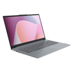 Lenovo ideapad slim 3 amd ryzen 3 7320u windows 11 home laptop 82xq00mdin arctic grey 8gb 512gb Front Left View